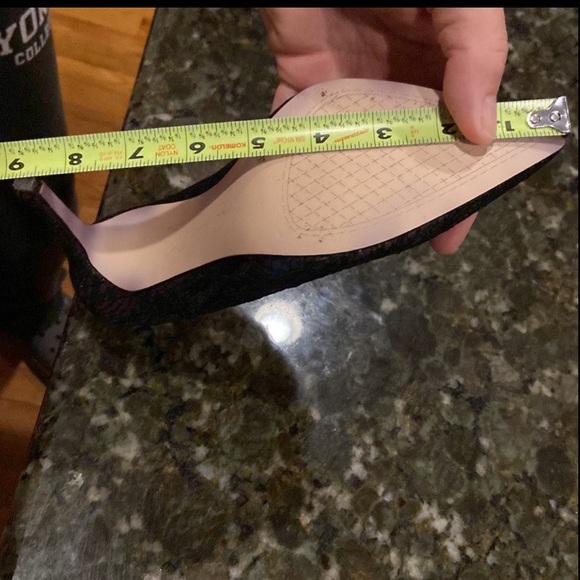 Jessica Simpson Like New “Carpena” Lacy Heels - Picture 14 of 14